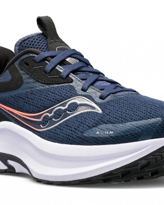 Saucony Axon 2 Navy Silver Women