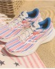 Saucony Banner Ride 15 White Blue Red Women