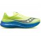 Saucony Boston Endorphin Pro+ Blue Yellow Women