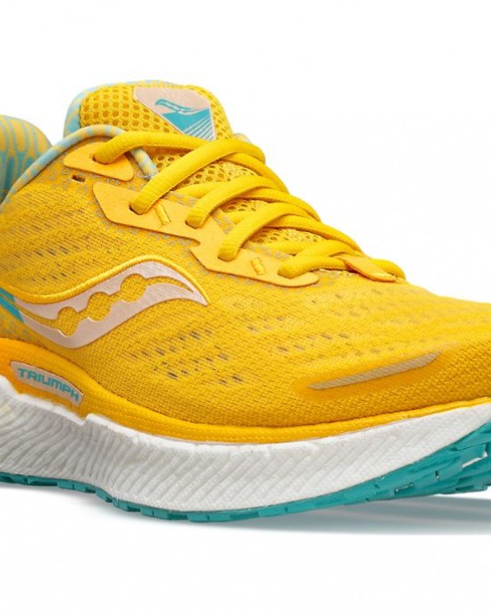 Saucony Bottomless Love Triumph 19 Yellow Women