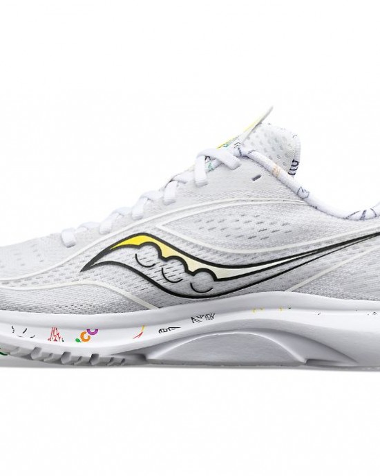 Saucony Childrens Day Kinvara 13 White Multicolor Women