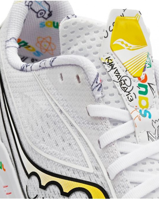 Saucony Childrens Day Kinvara 13 White Multicolor Women