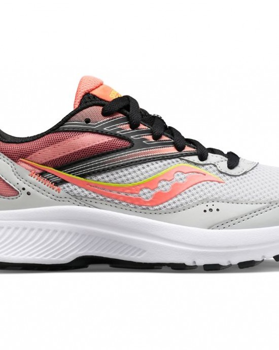 Saucony Cohesion 15 Grey Orange Women