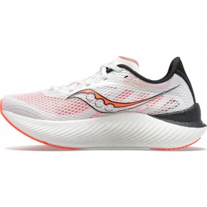 Saucony Endorphin Pro 3 White Black Red Women