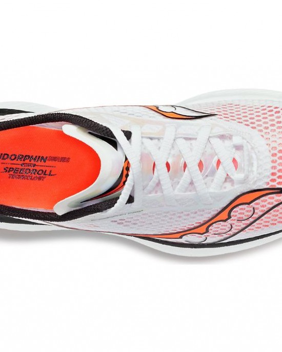 Saucony Endorphin Pro 3 White Black Red Women