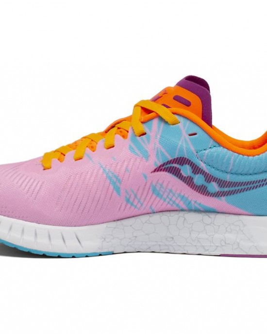 Saucony Fastwitch 9 Pink Blue Women