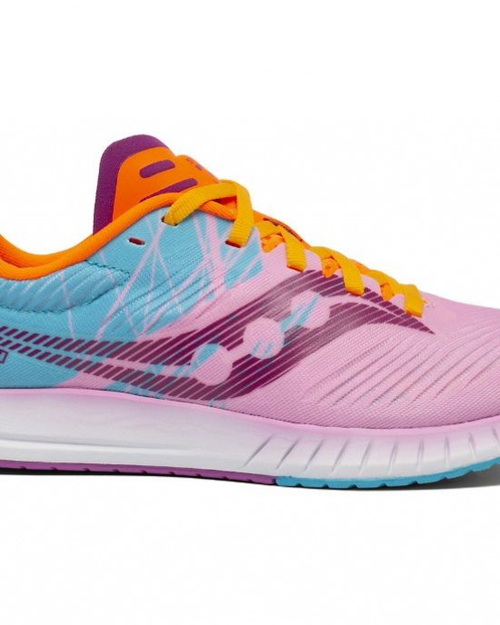 Saucony Fastwitch 9 Pink Blue Women