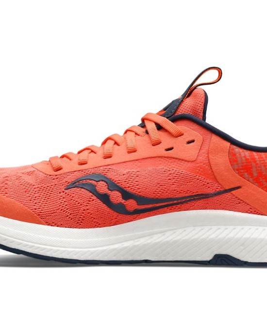 Saucony Freedom 5 Grey Orange Women