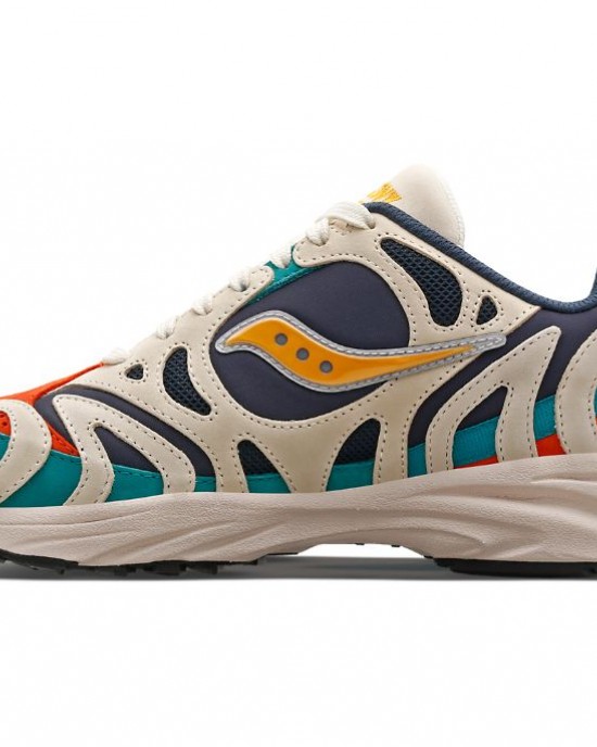 Saucony Grid Azura 2000 Changing Tides White Blue Women