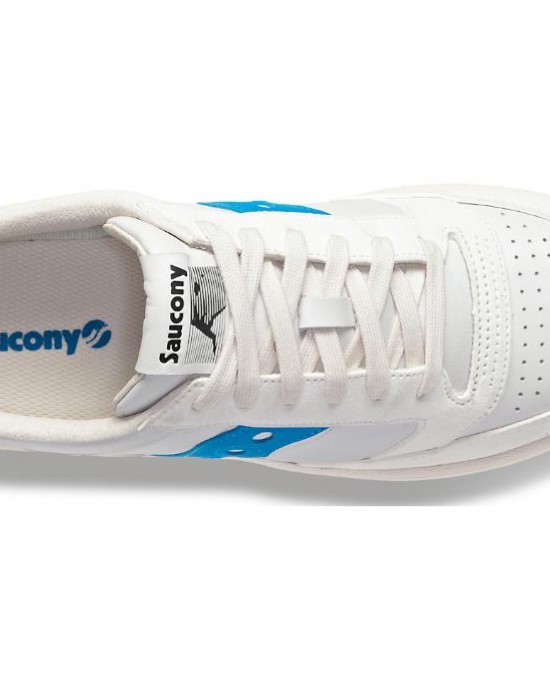 Saucony Jazz Court Premium White Royal Women