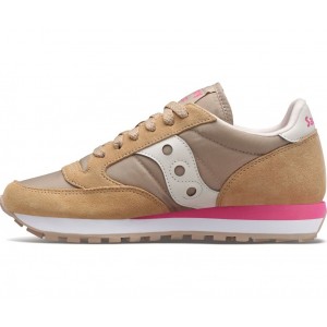 Saucony Jazz Brown Pink Women