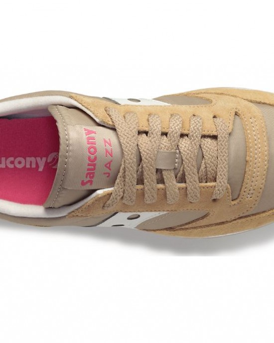 Saucony Jazz Brown Pink Women