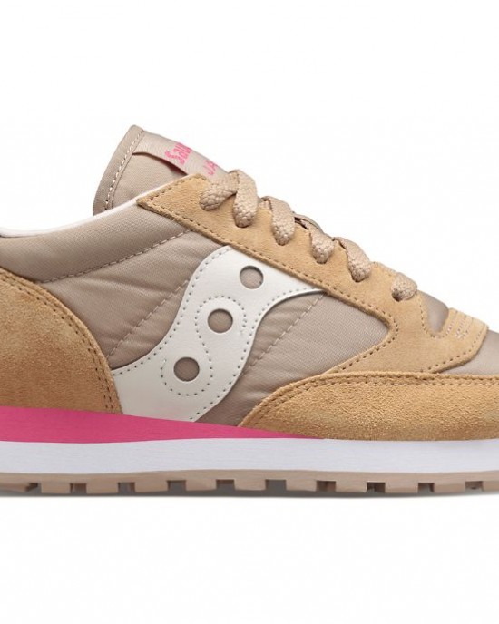 Saucony Jazz Brown Pink Women