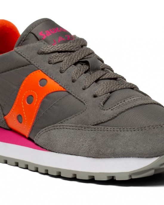 Saucony Jazz Grey Orange Women