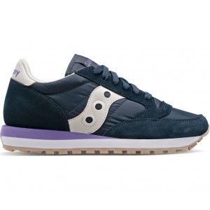 Saucony Jazz Navy Purple Women