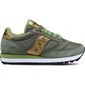 Saucony Jazz Olive Gold Women