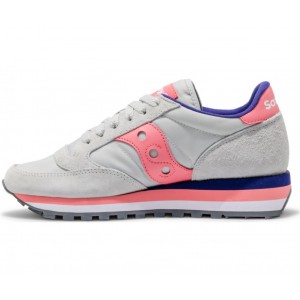 Saucony Jazz Triple Grey Coral Women