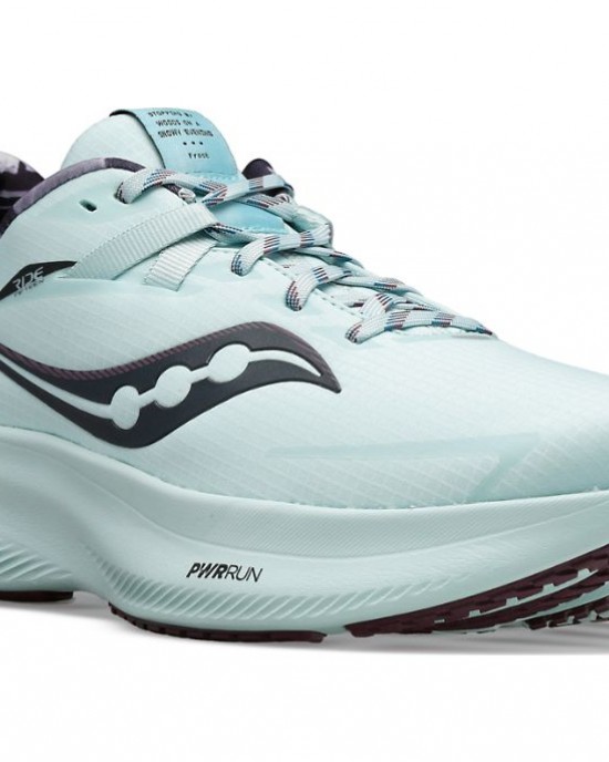 Saucony Ride 15 Runshield Turquoise Women