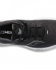 Saucony Ride 15 Wide Black White Women