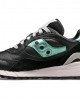 Saucony Shadow 6000 Leather Black Light Turquoise Women