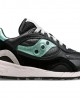 Saucony Shadow 6000 Leather Black Light Turquoise Women