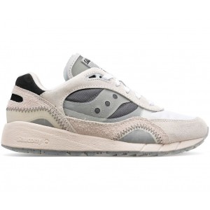 Saucony Shadow 6000 Transparent White Dark Grey Women