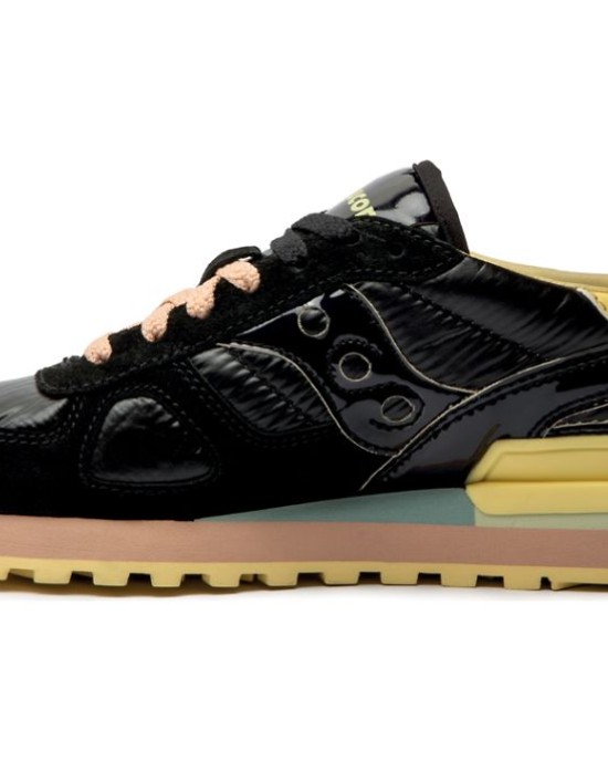 Saucony Shadow Black Yellow Women