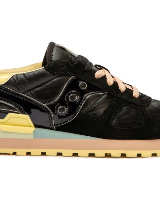 Saucony Shadow Black Yellow Women