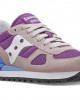 Saucony Shadow Light Grey Purple Women