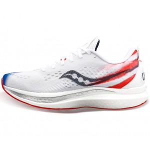 Saucony Stars & Stripes Endorphin Speed 2 Red White Blue Women